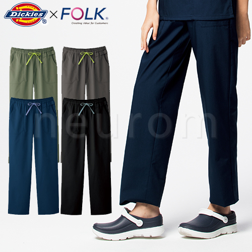 FOLK(フォーク) FOLKxDickies ストレートパンツ 男女兼用 5019SC