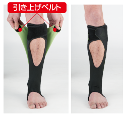 装着しやすいセミオープンタイプ
