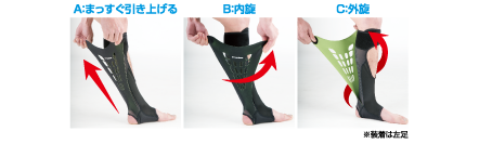 抜き差し可能なパッド内蔵