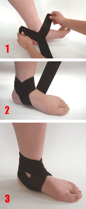 フリーバンテージ足首使い方