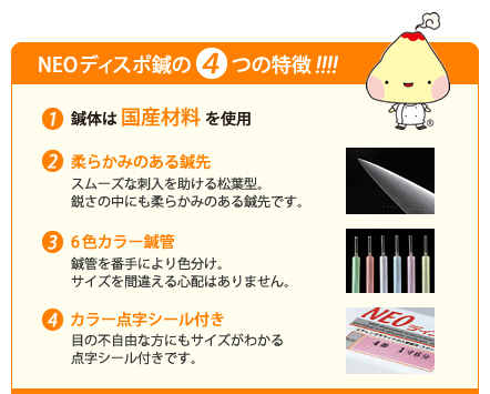 NEO4本パック説明画像