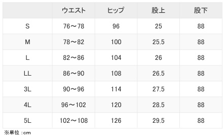 mz-0099サイズ
