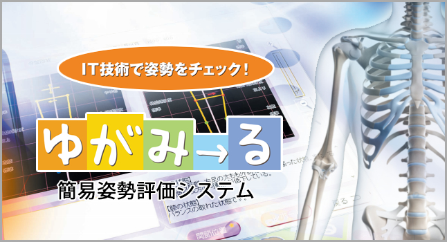 ゆがみーる 簡易姿勢評価システム